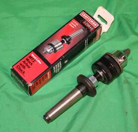Craftsman 929849 Wood Lathe Mt2 Work Arbor With Jacobs Chuck Morse Taper -