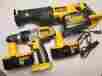 Dc385sawsall Dewalt 18v Xrp Bundle Dcd950 Hamr Drill Driver 2-dc9096 Batterys