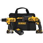 Dck212s2r Dewalt Max Cordless Drill Driver Reciprocating Saw Kit 885911332408