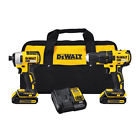 Dck277c2r Dewalt 20-volt Drill And Impact