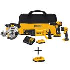 Dck423d2w203 Dewalt Max Cordless Combo Kit With Batteries