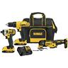 Dckss344d2 Dewalt Max Power Tool Combo Kit With Soft 885911672115