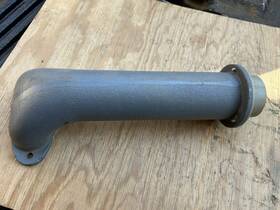 416-02-001-0002 Delta Vtg Rockwell 12 Inch Disk Sander Cast Iron Dust Chute 6 X 48