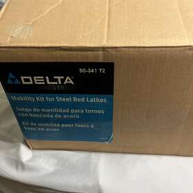 50-341 Delta T2 Lathe Mobility Kit Steel Bed New