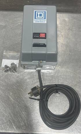 Delta 8536 Vtg Rockwell 6 Inch Jointer Motor Starter Square D Class Type S