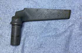 No.ddl515 Delta Vtg. Wood Lathe Tool Rest With 1 Inch Post