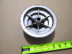 Dp-560 Delta Rockwell Milwaukee Homecraft 11 Inch Wood Lathe 4-step Motor Pulley #dp 560 With 1/2 Bore