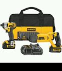 Dck298l2 Dewalt Kit Cordless Max Combo Lithium-ion 2-tool 20v