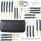 0983 Dfc Padlock Hook Pick Set With Transparent Lock Locksmith Practice