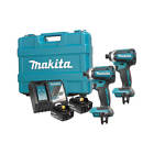 Dlx2186m Makita Lxt Ah Impact Driver Combo Kit 088381829168