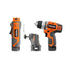 Zrr92236 Drill Kit Jobmax Li-ion 12v Ridgid Combo Multi-tool