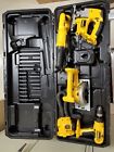 Dw5pak-2 Dewalt Set Of Volt Power Drill Saw Sawsall Jig Light