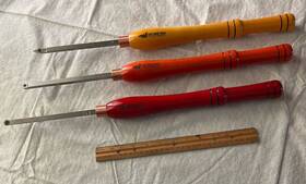 Easy Wood Tools 1200/4200/7500 3 Piece Set Full Size Rougher Finisher Detailer Carbide Lathe