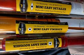 7200 Easy Wood Tools 5200/6200/7200 3 Piece Set Mini Size Rougher Finisher Detailer Carbide Lathe