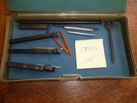 Emco-unimat 1290s Lathe Db200 Sl1000 Accessory Edestaal Cutting Tool Bit Insert Set