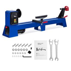 Gaomon 198290477289 Wood Lathe 14 Inch X 40 Benchtop Machine 0.5 Hp Infinitely Variable
