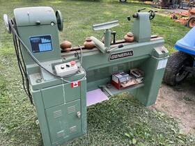 26020 General Wood Lathe Woodworking Gap Bed