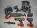 Genx5 Ridgid 18 Volt Lithium-ion Cordless Combo Kit Heavily Used
