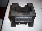 L233-1 Head Part Heavy Base Wood 13 " Foot Lathe Mounting Vintage
