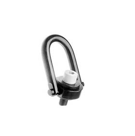 8004-6916 Hhip Metric Standard U-bar Safety Swivel Hoist Ring Alloy Steel 500 Lb