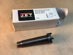 Jet 708330 Woodworking Lathe Mini Drive Center No. 2 Mt Sdc-2