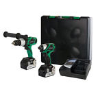 Kc18djlx Hitachi Cordless Combo Kit Openbox