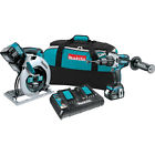 Xt259pm Kit Drill Lxt Li-ion Makita 18v Hammer 4.0 Ah Circular