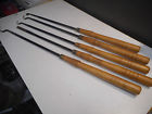 L1645 Unbranded Vintage Long Handled Wood Turning Tools Lathe Bowl Making Estate Find