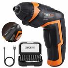 L3xjdedcls General Electric Rechargeable Screwdriver With Driver Bits Lithium 689749211436