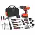 Vif-012 Ldx120pk Black Decker 20-volt Max Lithium-ion Drill And Project Kit 713976521522