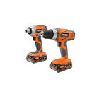 Zrr96862sb Li-ion Combo Driver Drill Impact 18v Ridgid Kit