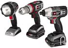 Pcl318idc-2 Lithium 3 Porter Kit Cordless Tool 18 Cable Combo Volt