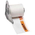 M71-38-483-warn Wht X2f Polyester Orng Bk Label Cartridge