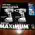 Mastercraft Maximum 20v Max Li-ion Cordless Combo Kit Drill Driver Impact New 6941013200800