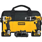 Dck285l2r Max Dewalt Kit 20v Hammer Li-ion Drill Driver Combo Impact