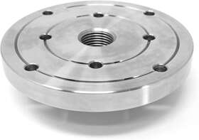 5138 Maxwood 4 Inch Hd Steel Wood Lathe Face Plate 3/4 X 16tpi Threaded
