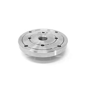 Maxwood 758576548197 4 Hd Steel Wood Lathe Face Plate 3/4 X 16tpi Threaded