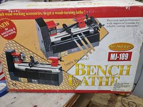 Mj-189 Mj189 Mr Meister Bench Lathe Metal And Wood