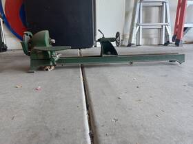 04f0903b Montgomery Ward Vintage Power Kraft Model Wood Lathe