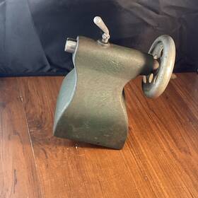 24fd8898 Montgomery Ward Iron Tailstock Assembly #1 Mt From 11 Inch Wood Lathe #24fd8898