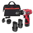 Mw306 Unbranded Cordless Drill Power Set Keyless Chuck Pack Battery Tool