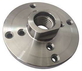 Onestep-tools 763230010743 Steel Face Plate 1-8 Threaded For Wood Lathe Turning 4