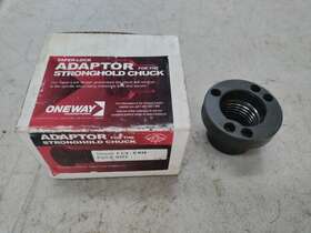 Oneway Manufacturing 883111003227 Part # 0322 1-1/4 Inch X 8 Tpi Right-hand Threaded Stronghold Chuck Adapter