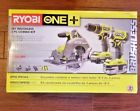 P1837 P 1837 Ryobi One Lithium Cordless Combo Kit New 033287178834