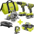 P1837-p524-p3240 Ryobi One Cordless Brushless Combo Kit 0033287180257