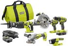 P1846 Ryobi Power Tool Combo Kit One Cordless Battery 0033287178087