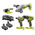 P1984n Ryobi Cordless Tool Combo Kit Volt Lithium Ion 0033287179190