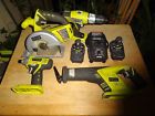 P271-p234g-p504g-p515 Ryobi Tool Cordless Combo Kit Set Battery Charger Bag