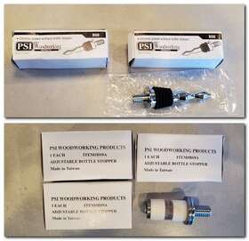 Penn State Industries Bs8-bs9a Bs8 2x And Bs9a 4x Bottle Stopper Kits. Lot Of 6 Kits