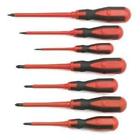 Pk2vklvo6s Gearwrench Piece Insulated Hybrid Screwdriver Set Dual Material 040371212060